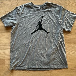 Gray Jordan shirt